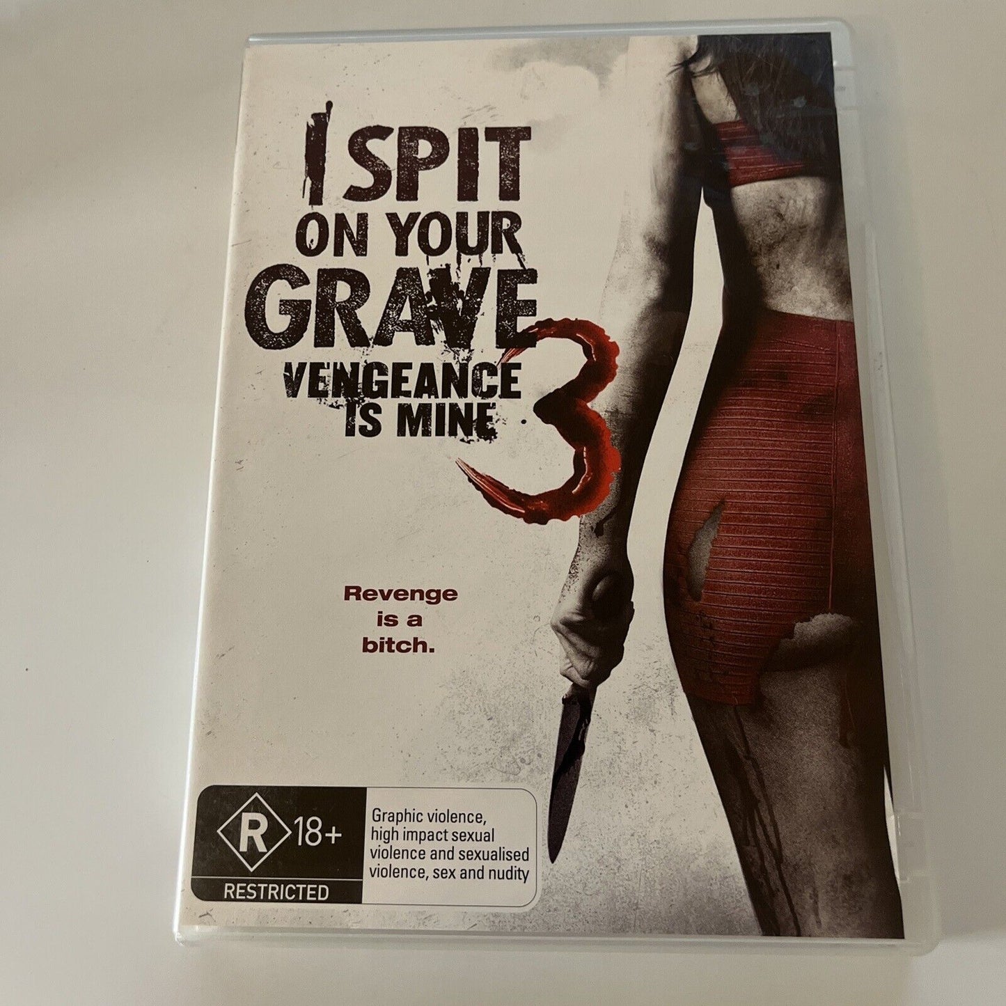 I Spit On Your Grave 3 - Vengeance Is Mine (DVD, 2015) Sarah Butler Region 4