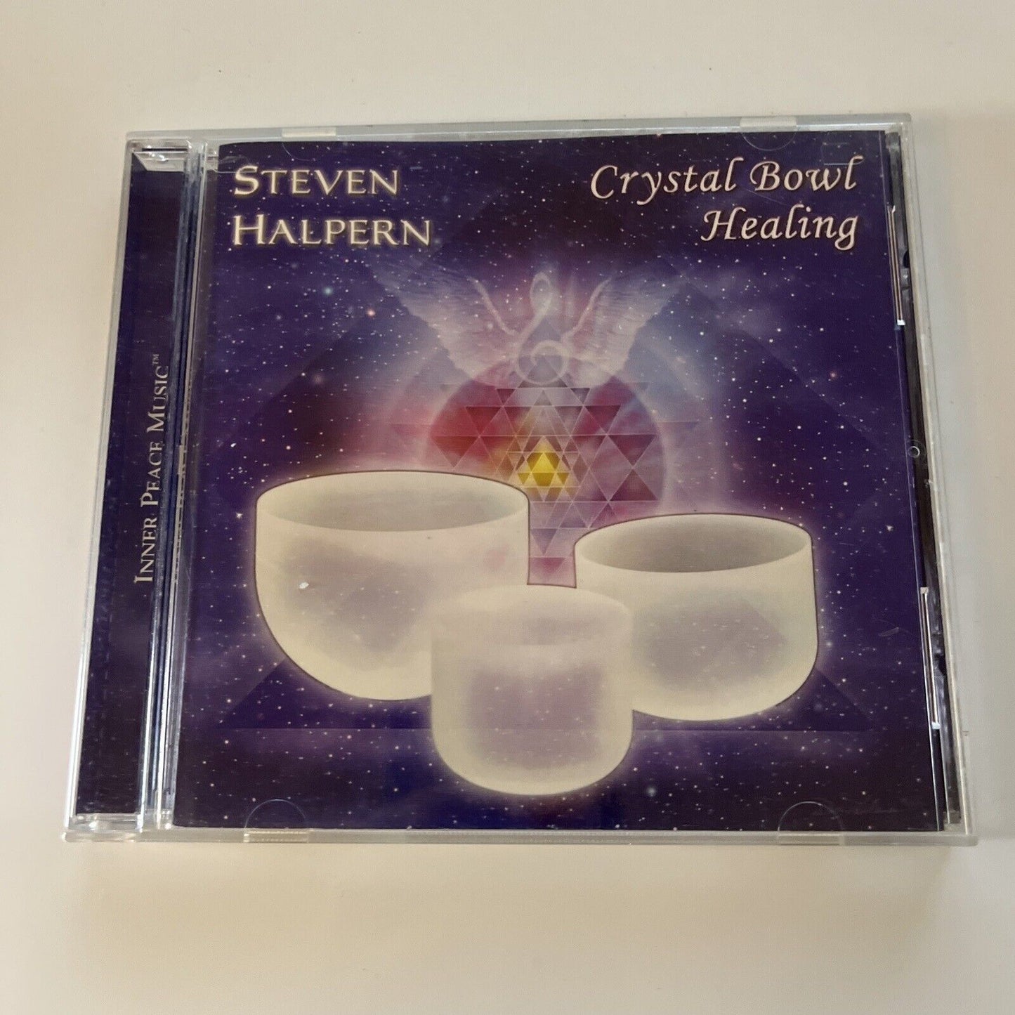 Crystal Bowl Healing by Steven Halpern (CD, 2003)