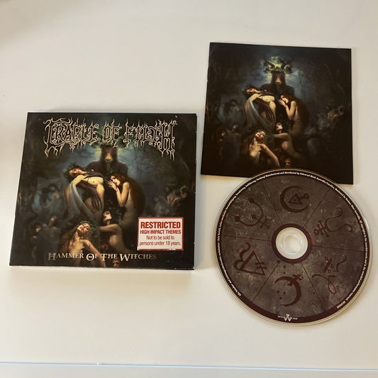 Cradle Of Filth - Hammer Of The Witches (CD, 2015)