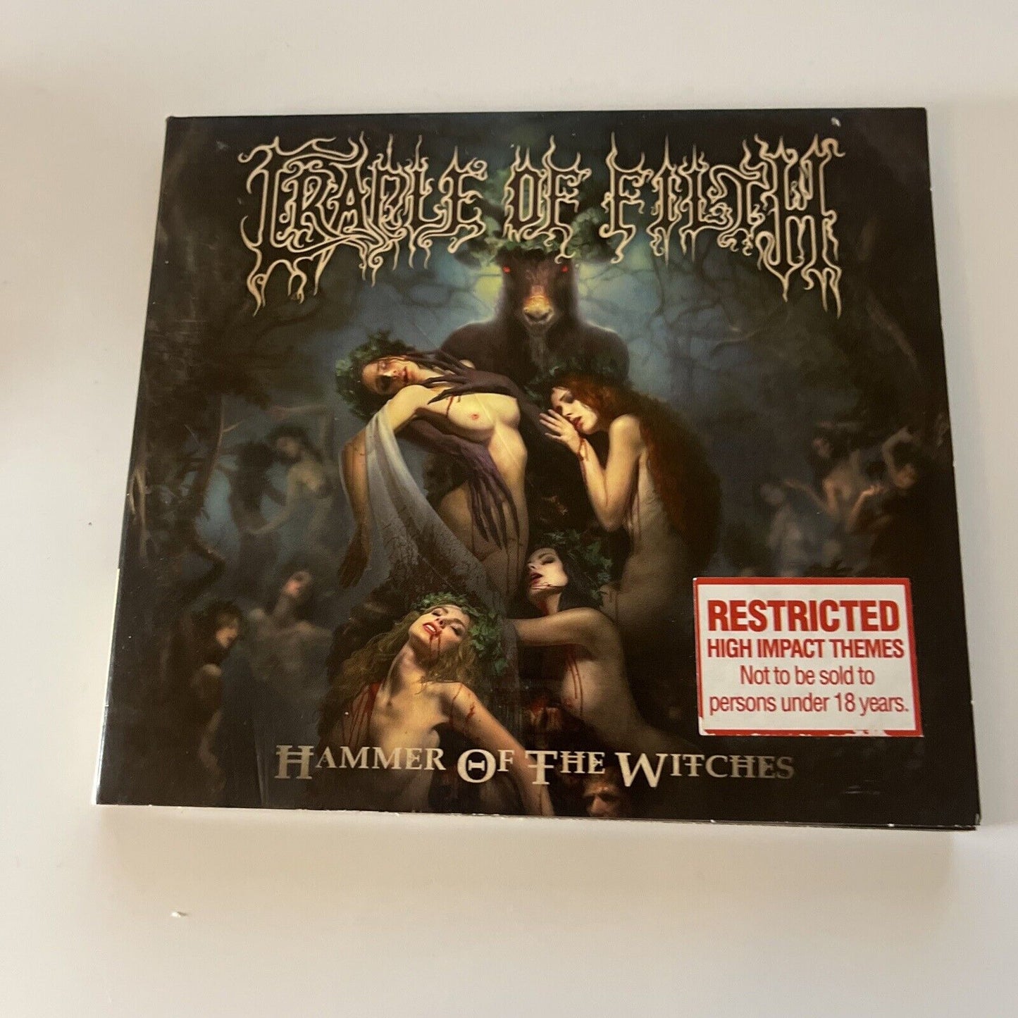 Cradle Of Filth - Hammer Of The Witches (CD, 2015)