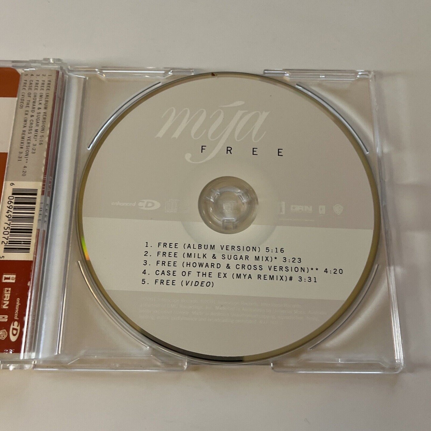 Mya - Free (CD, 2001)