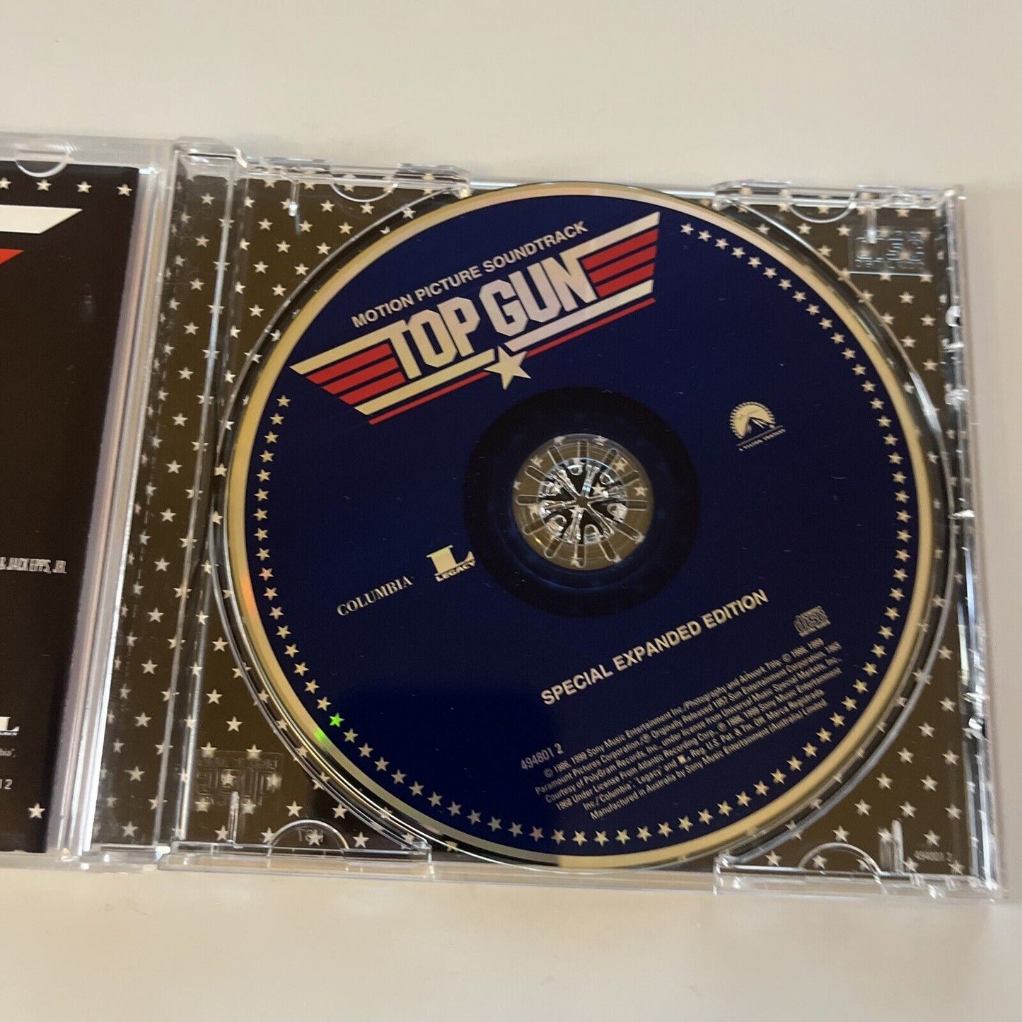 TOP GUN - Motion Picture Soundtrack Special Expanded Edition (CD, 1999)