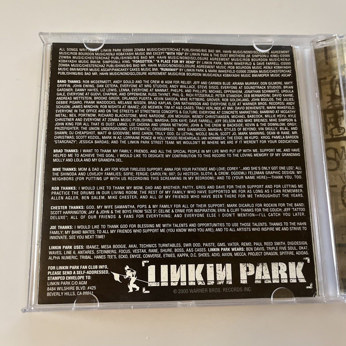 Linking Park - Hybrid Theory (CD, 2000)