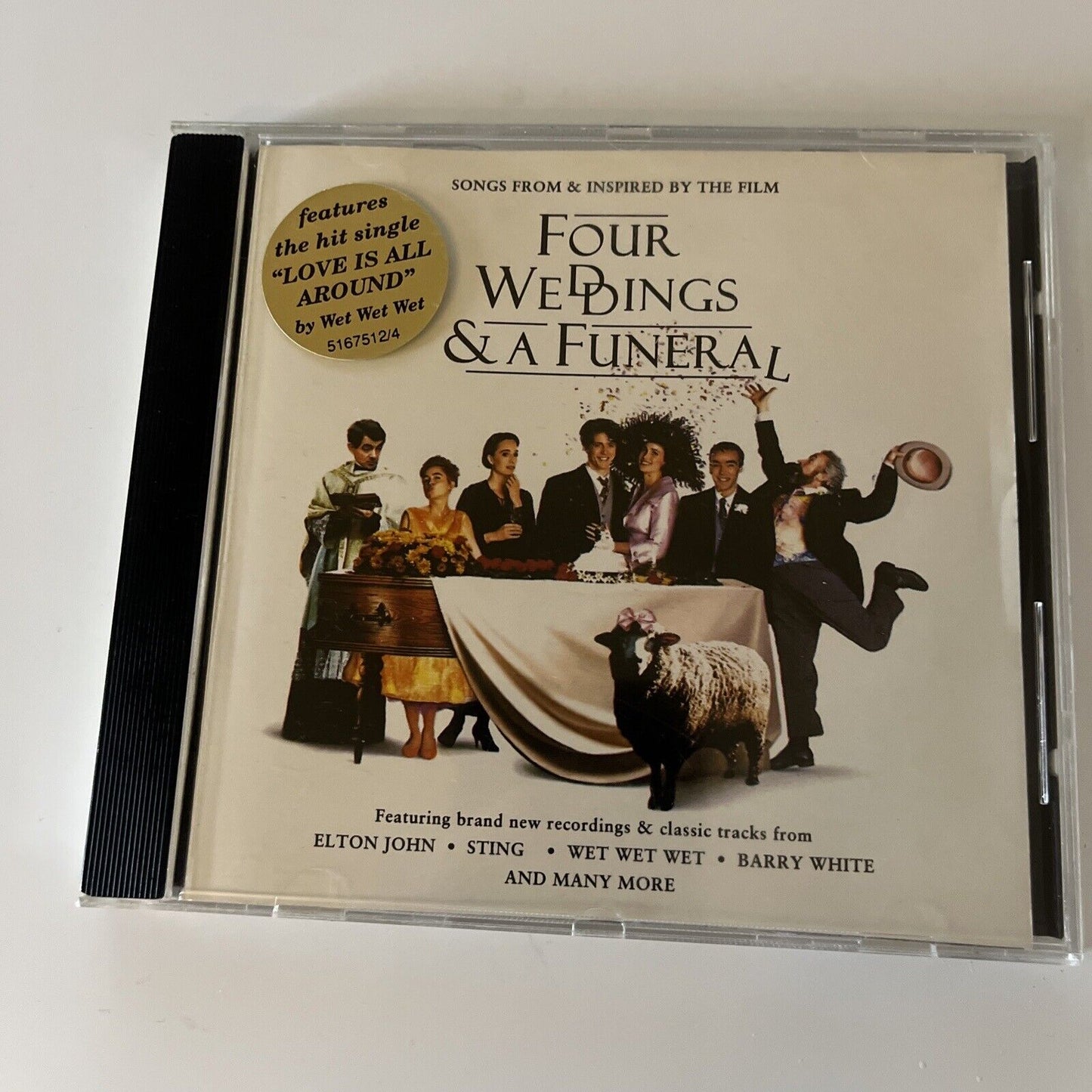 Four Weddings and a Funeral by Original Soundtrack (CD, 1994)