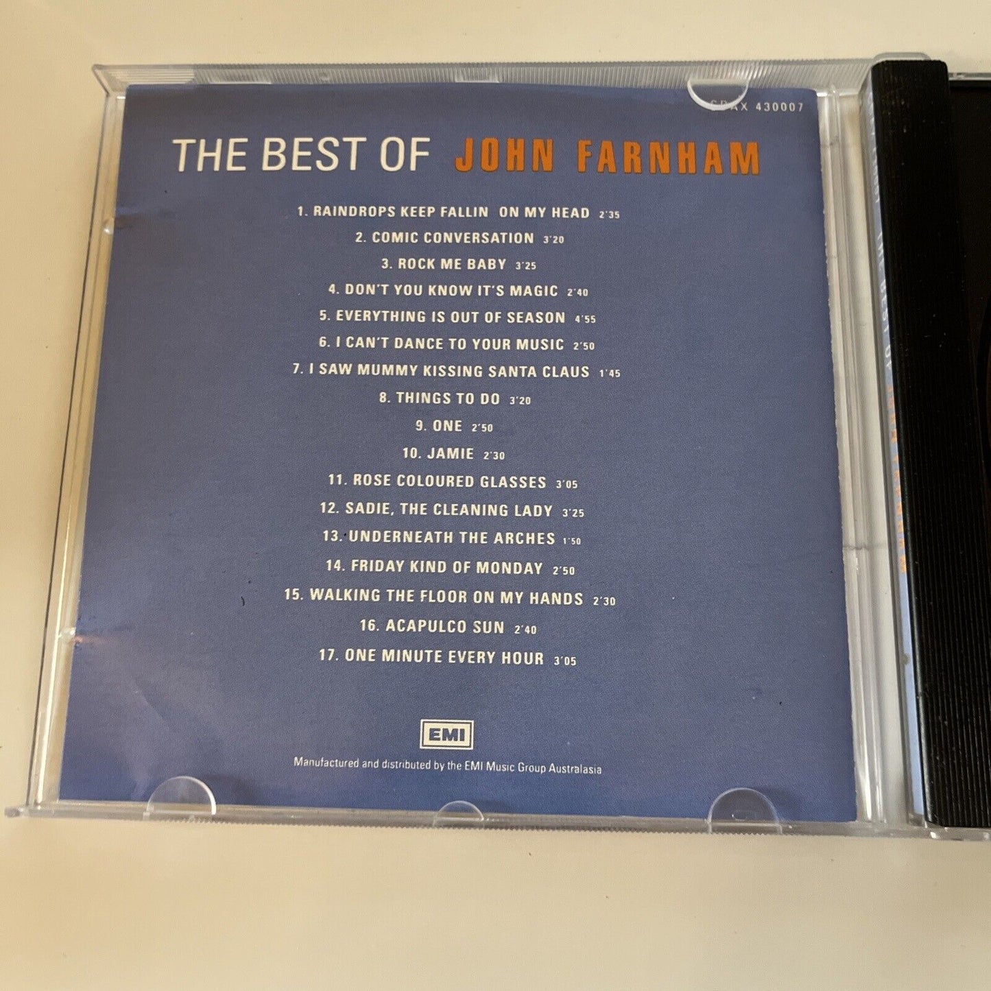 John Farnham - The Best Of John Farnham (CD, 1980)
