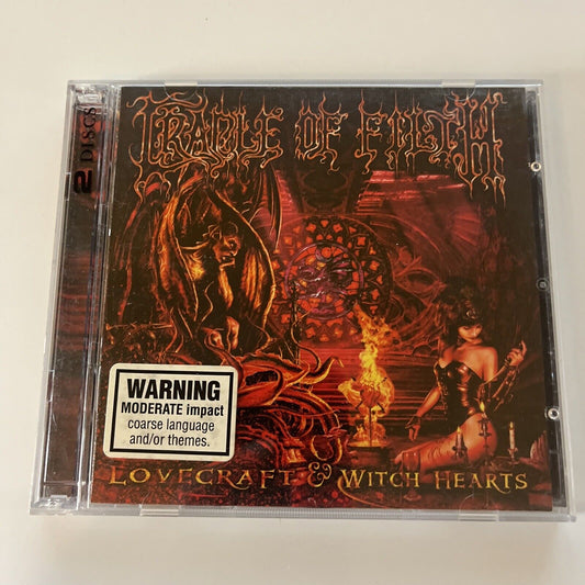 Cradle of Filth - Lovecraft & Witch Hearts (CD, 2006)