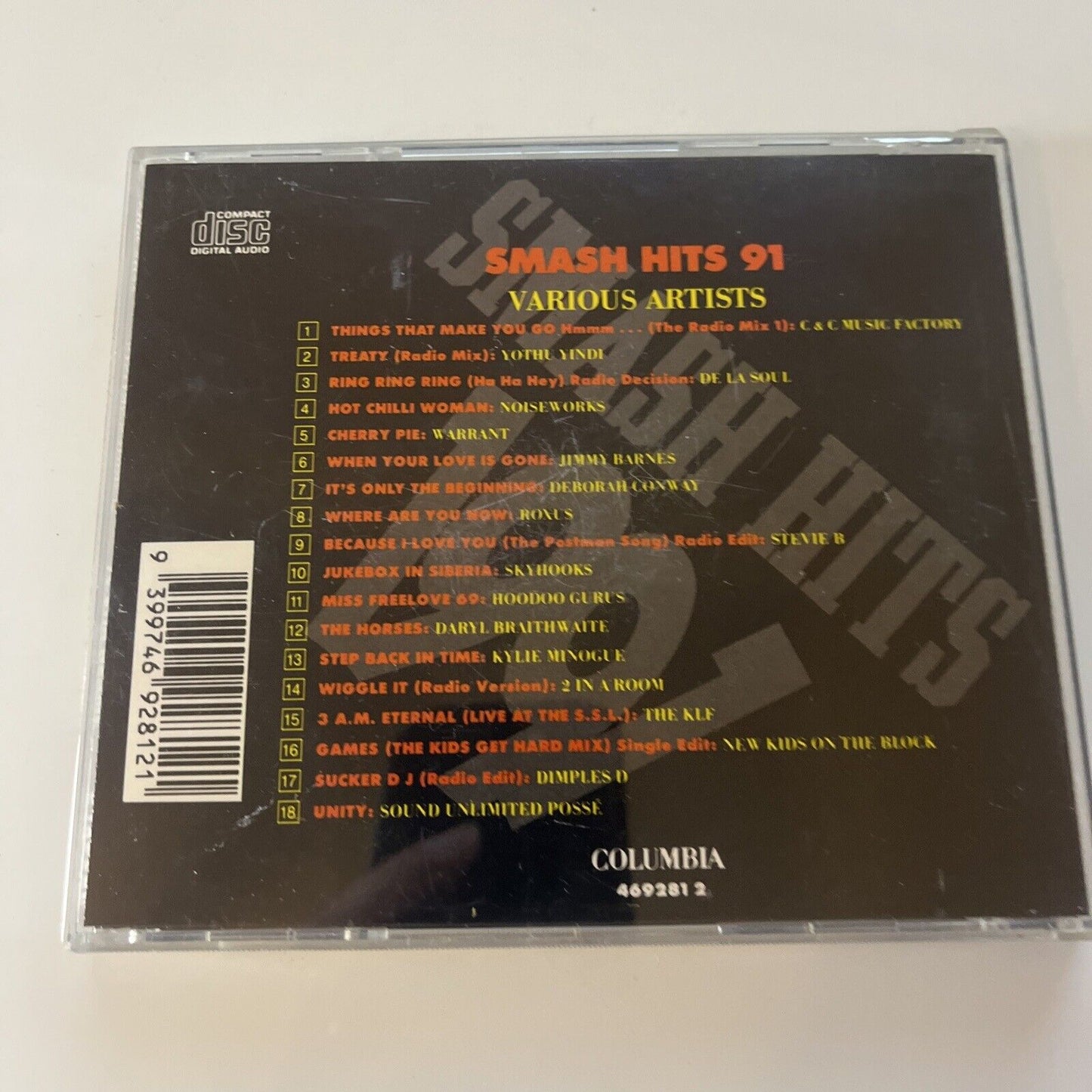 Smash Hits 1991 (CD, 1991)