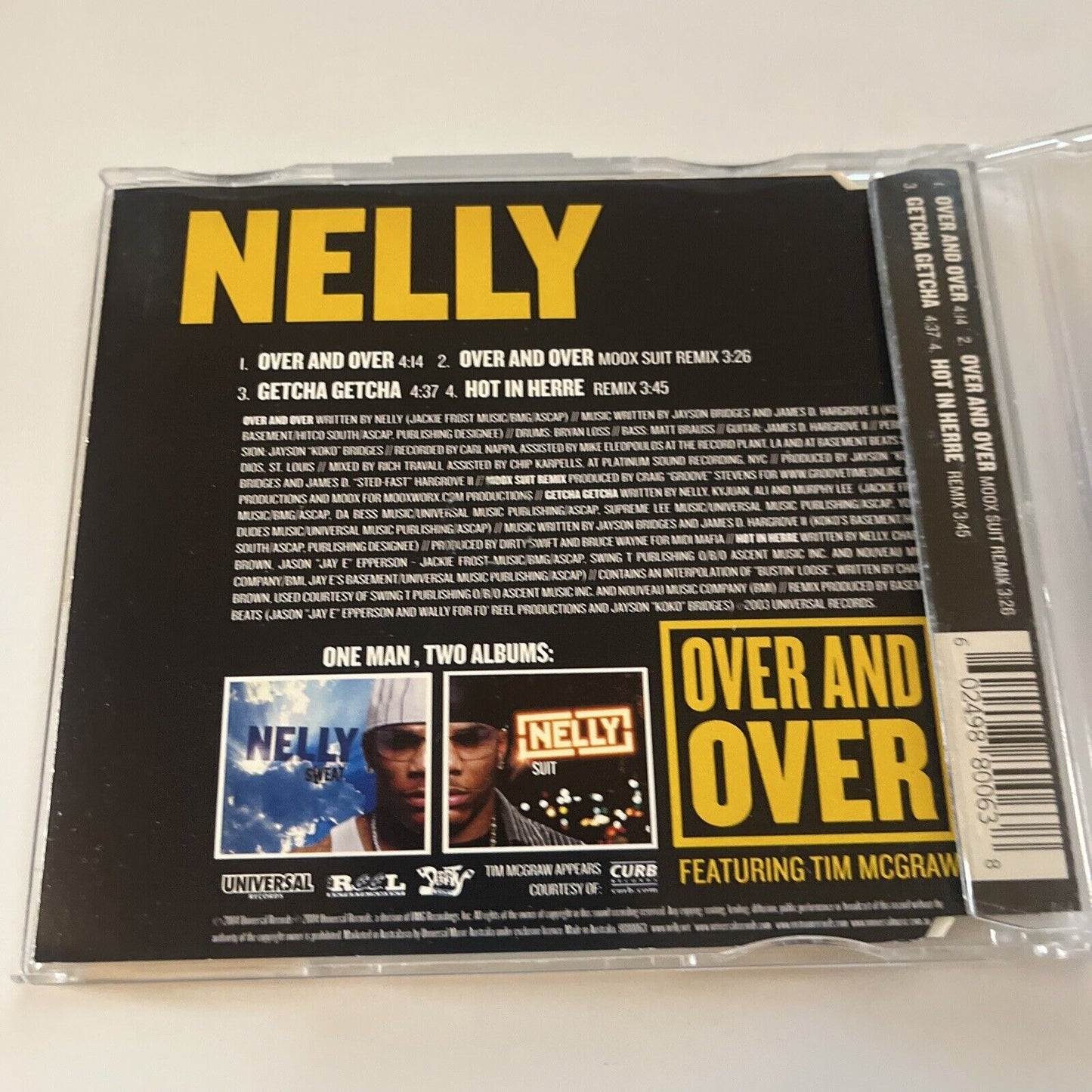 Nelly - Over and Over (CD, 2005)