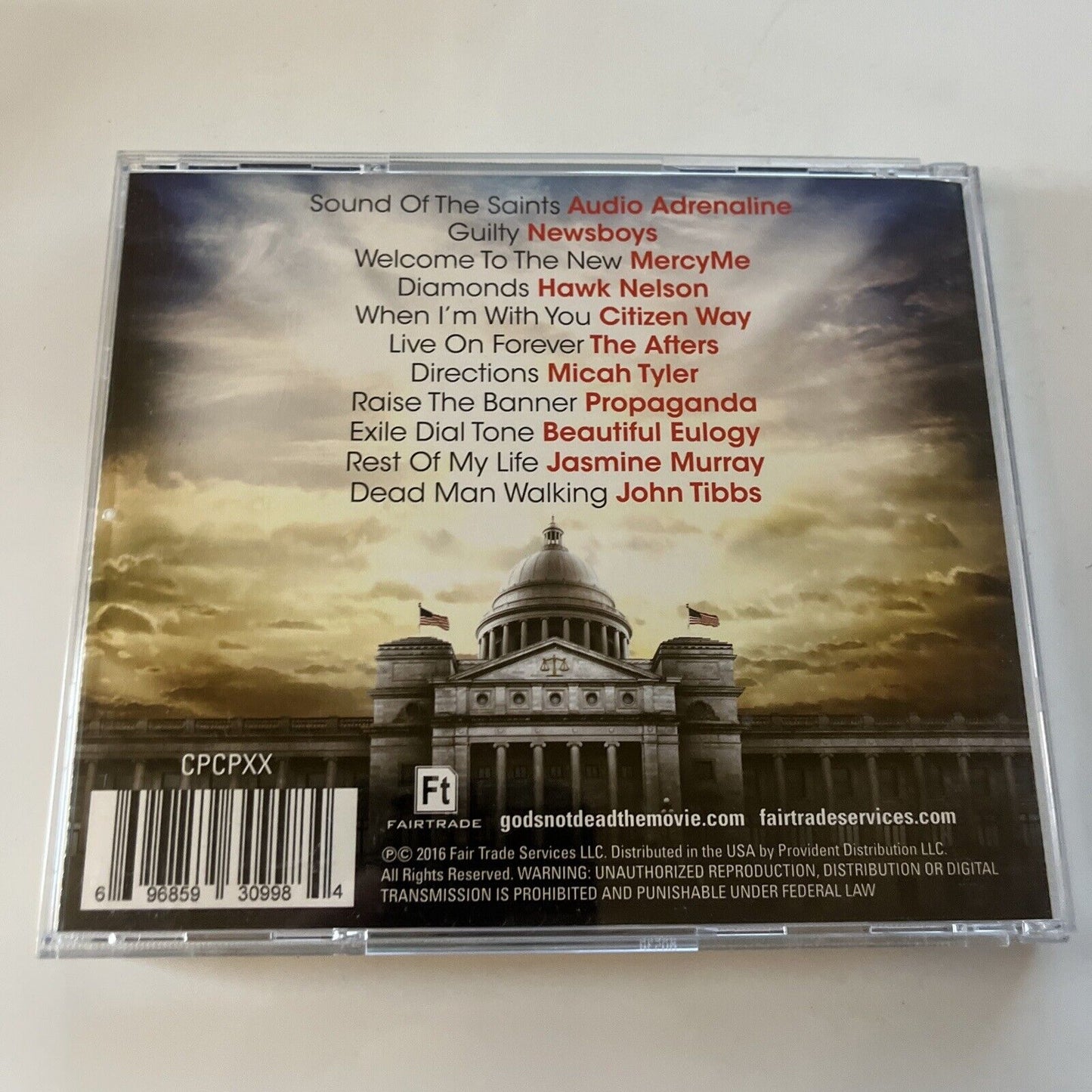God's Not Dead 2 - Music From The Original Motion Picture (CD, 2016)