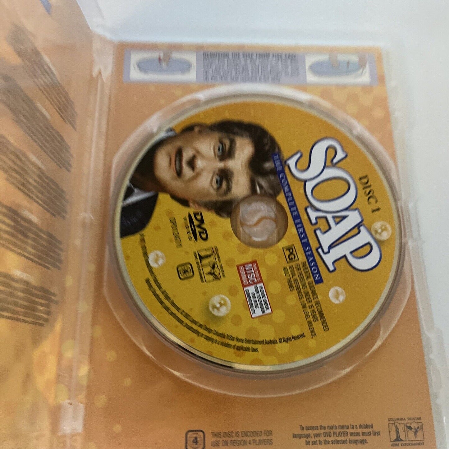 Soap : Season 1 (DVD, 1978, 3-Disc) Richard Mulligan, Billy Crystal Region 4