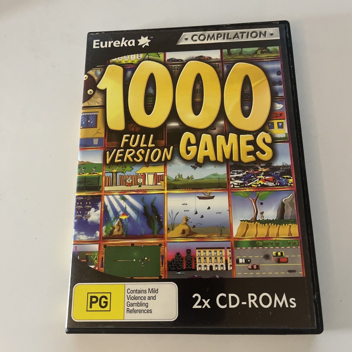 1000 Full Version Games - PC CDROM Windows Game