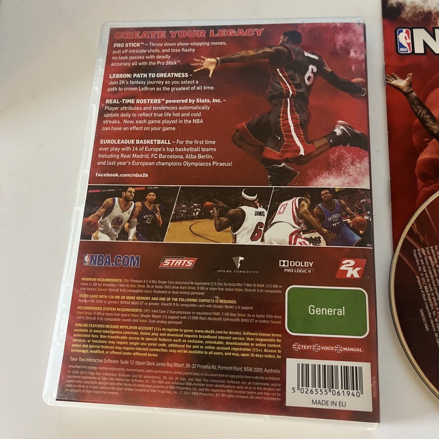 NBA 2K14 - LeBron James PC DVD-ROM