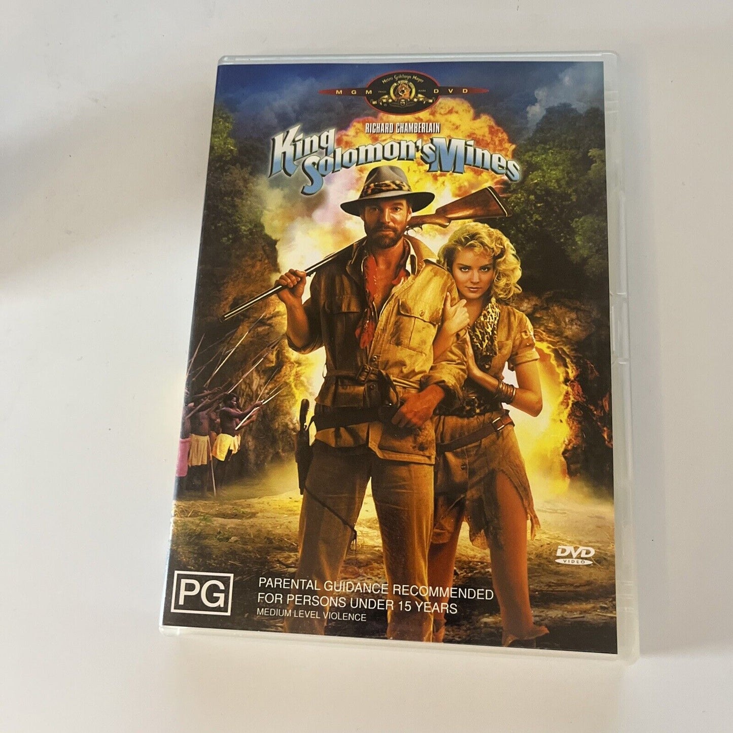 King Solomon's Mines (DVD, 1985) Sharon Stone, Richard Chamberlain Region 4