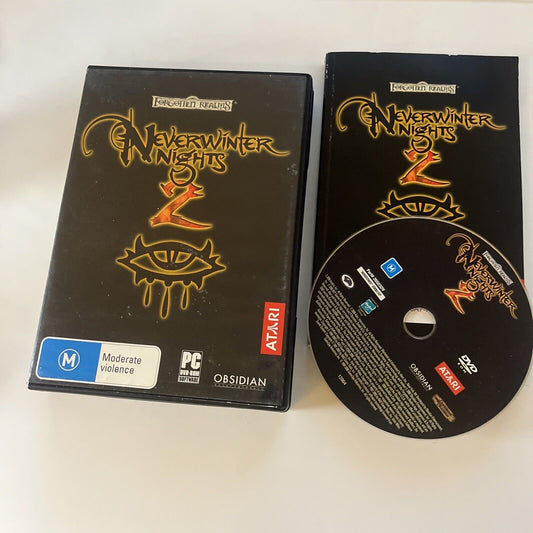 Neverwinter Nights 2 - Forgotten Realms PC DVD-ROM Windows XP + Manual