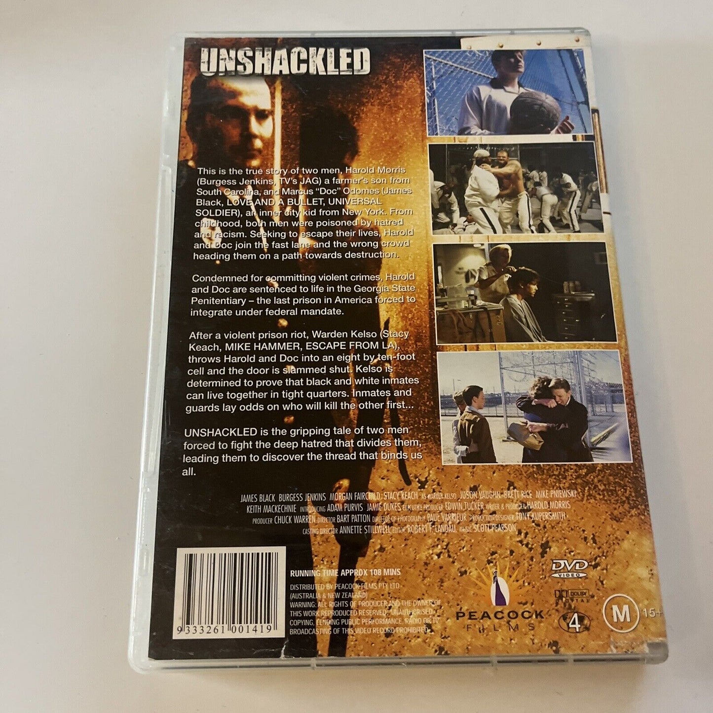 Unshackled (DVD, 2000) James Black, Burgess Jenkins Region 4