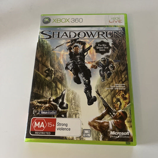 Shadowrun (2007) - Xbox 360 PAL *New Sealed*