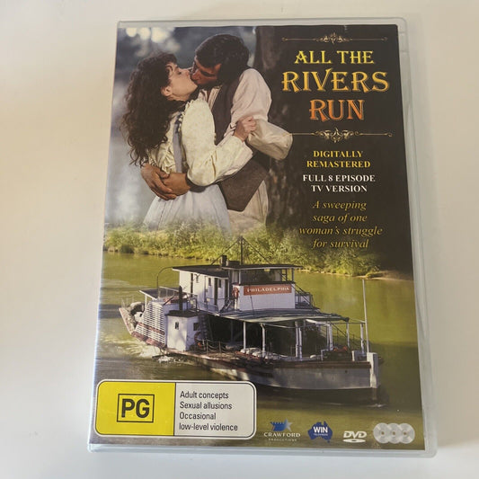 All The Rivers Run (DVD, 1983) Sigrid Thornton, John Waters NEW All Regions