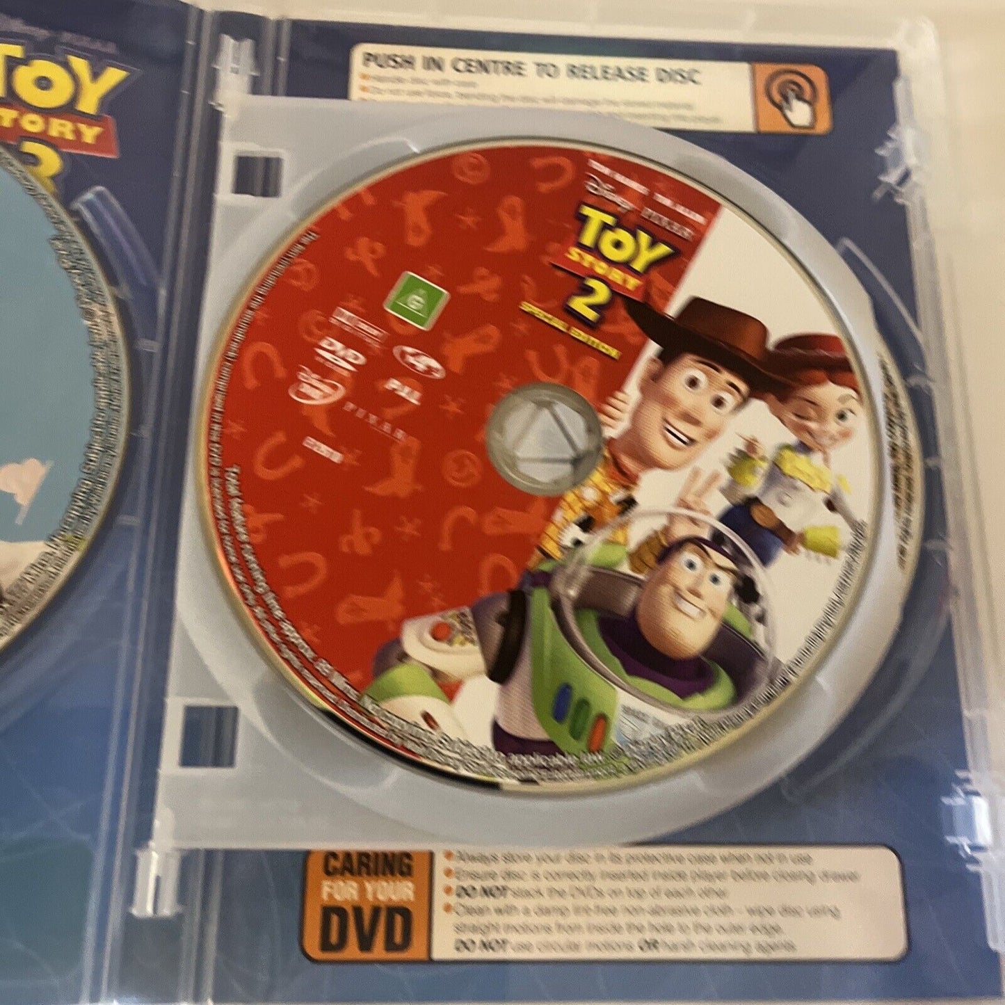 Toy Story / Toy Story 2 / Toy Story 3 (DVD, 2010) Tom Hanks Region 4