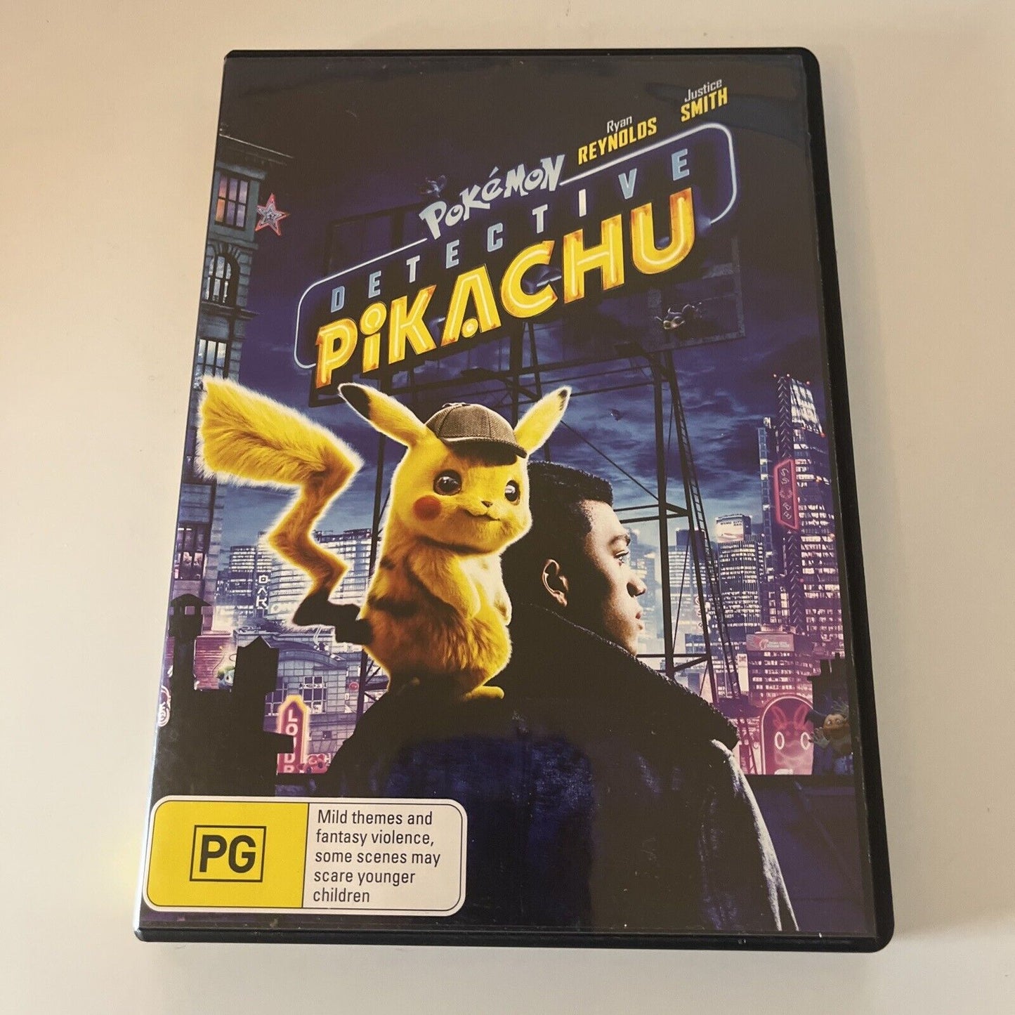 Detective Pikachu (DVD, 2019) Ryan Reynolds, Diplo, Bill Nighy NEW Region 4