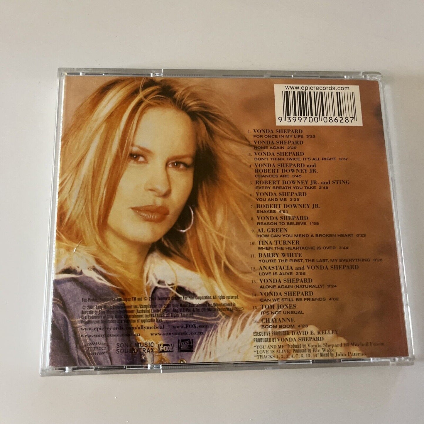 Ally McBeal: For Once in My Life - Vonda Shepard (CD, 2001)