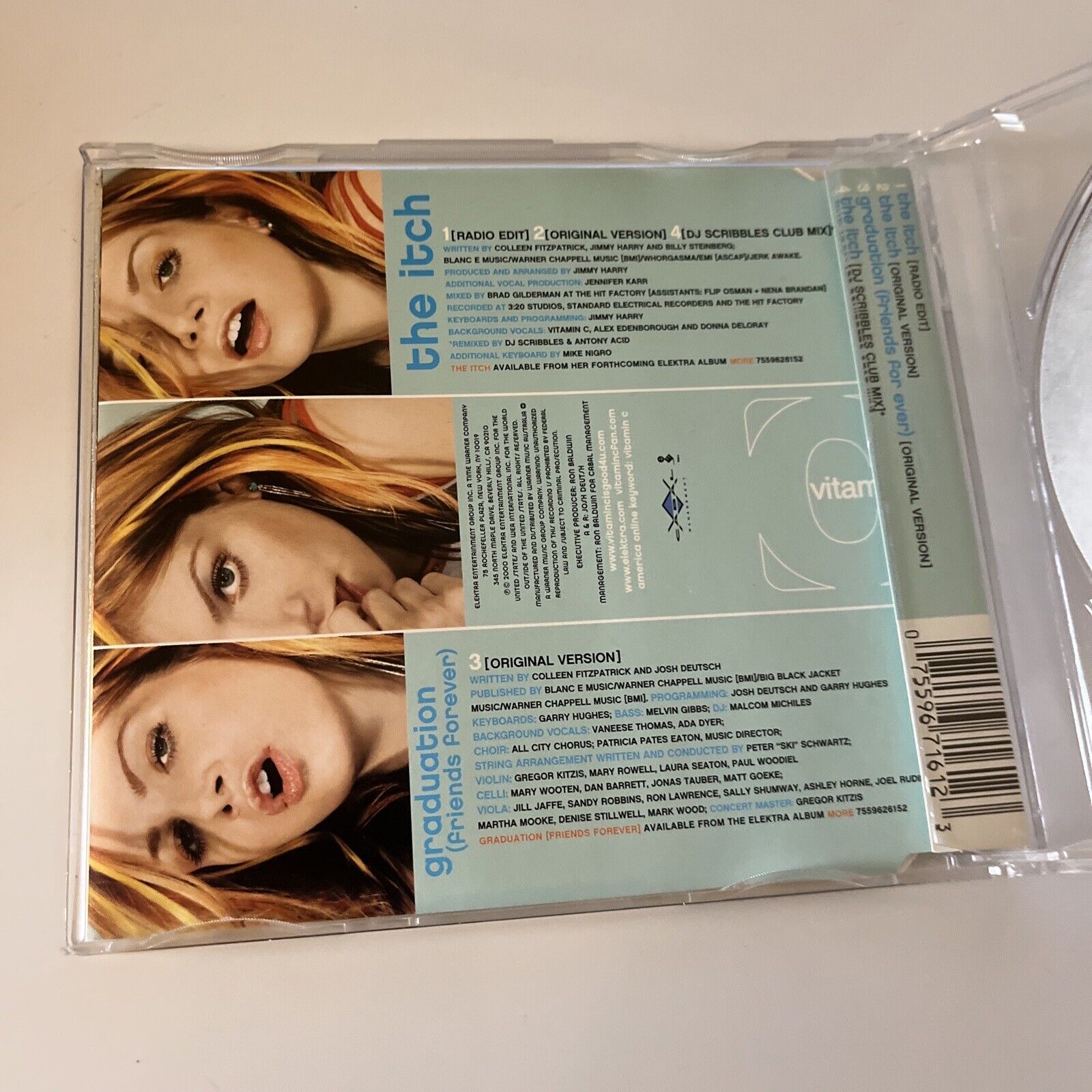 Vitamin C Graduation (Friends Forever) (CD, 2001) Retro Unit