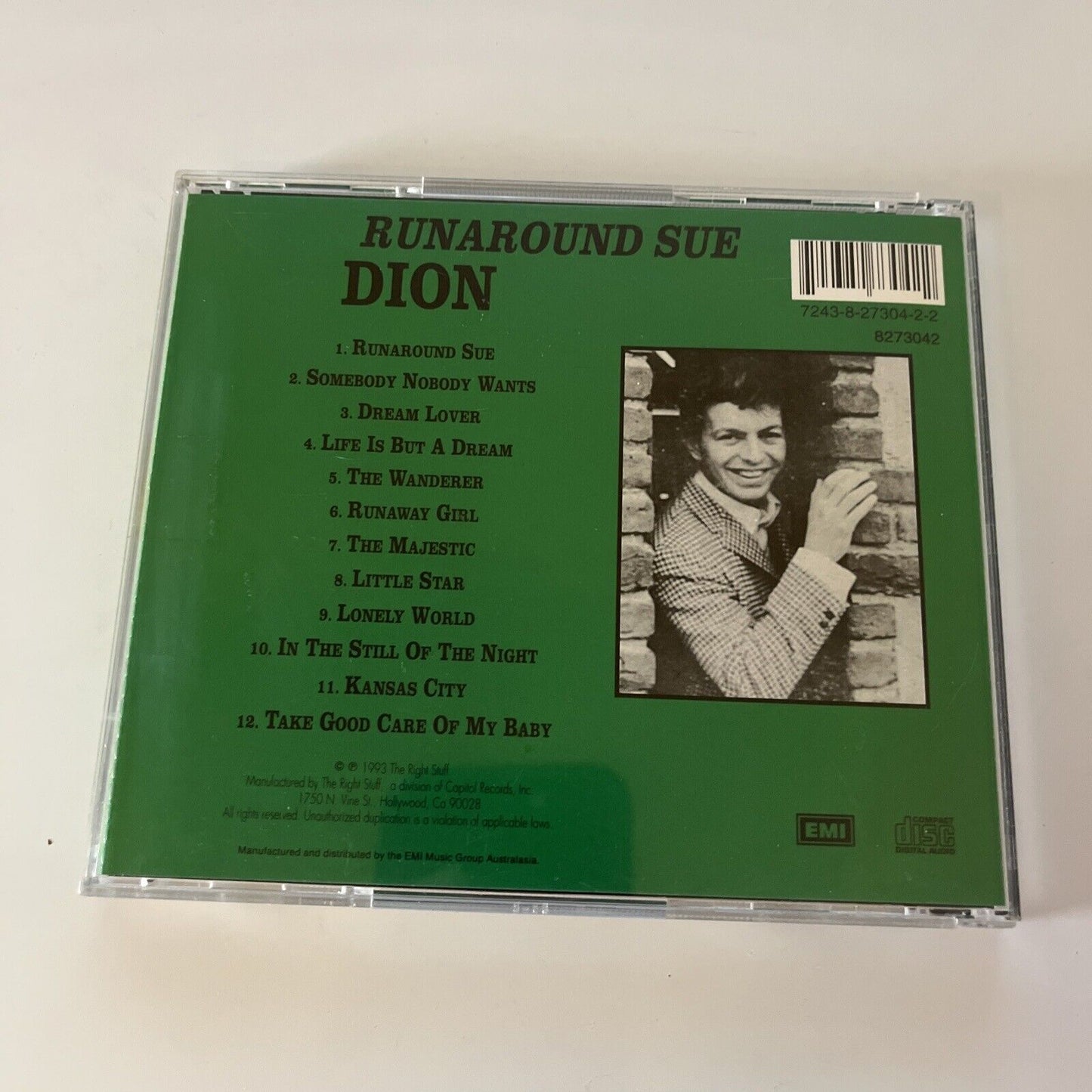 Dion - Runaround Sue (CD, 1993)