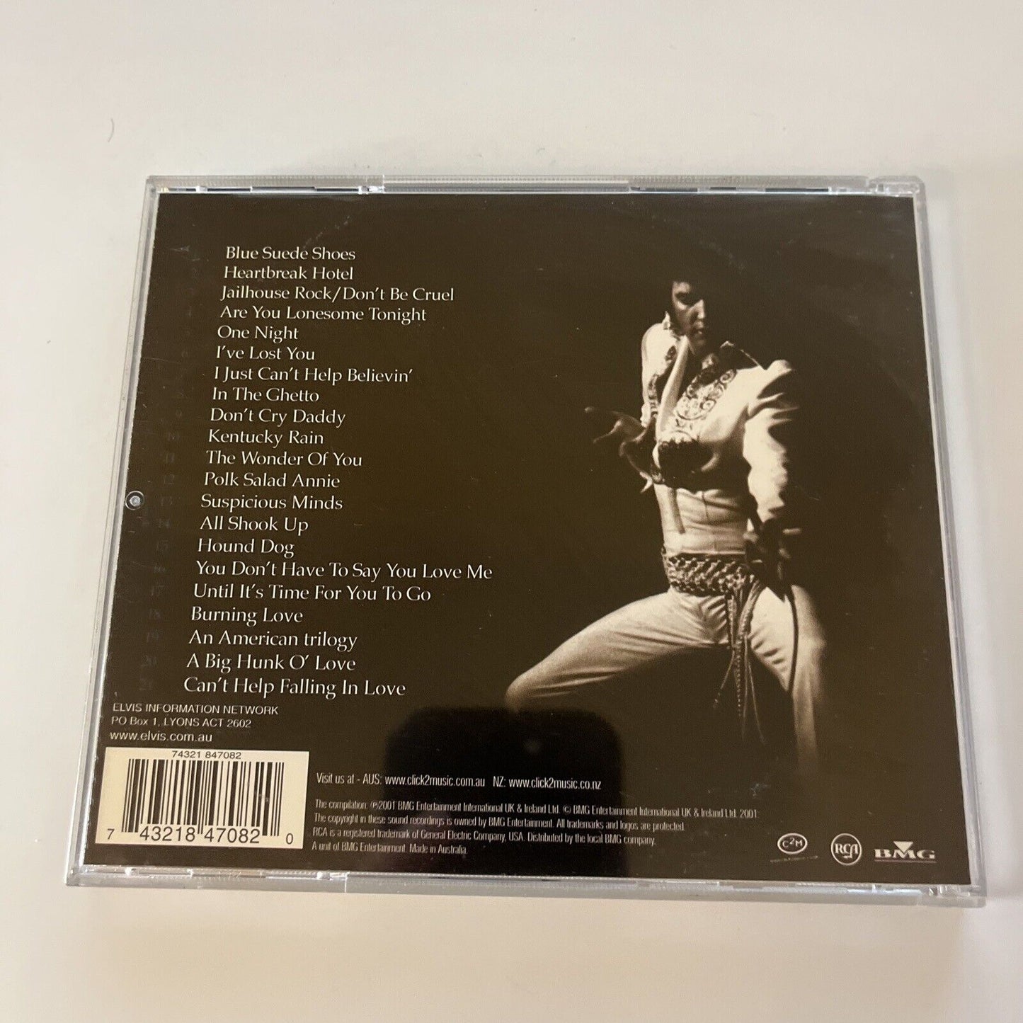 Elvis Presley - The Live Greatest Hits (CD, 2001)