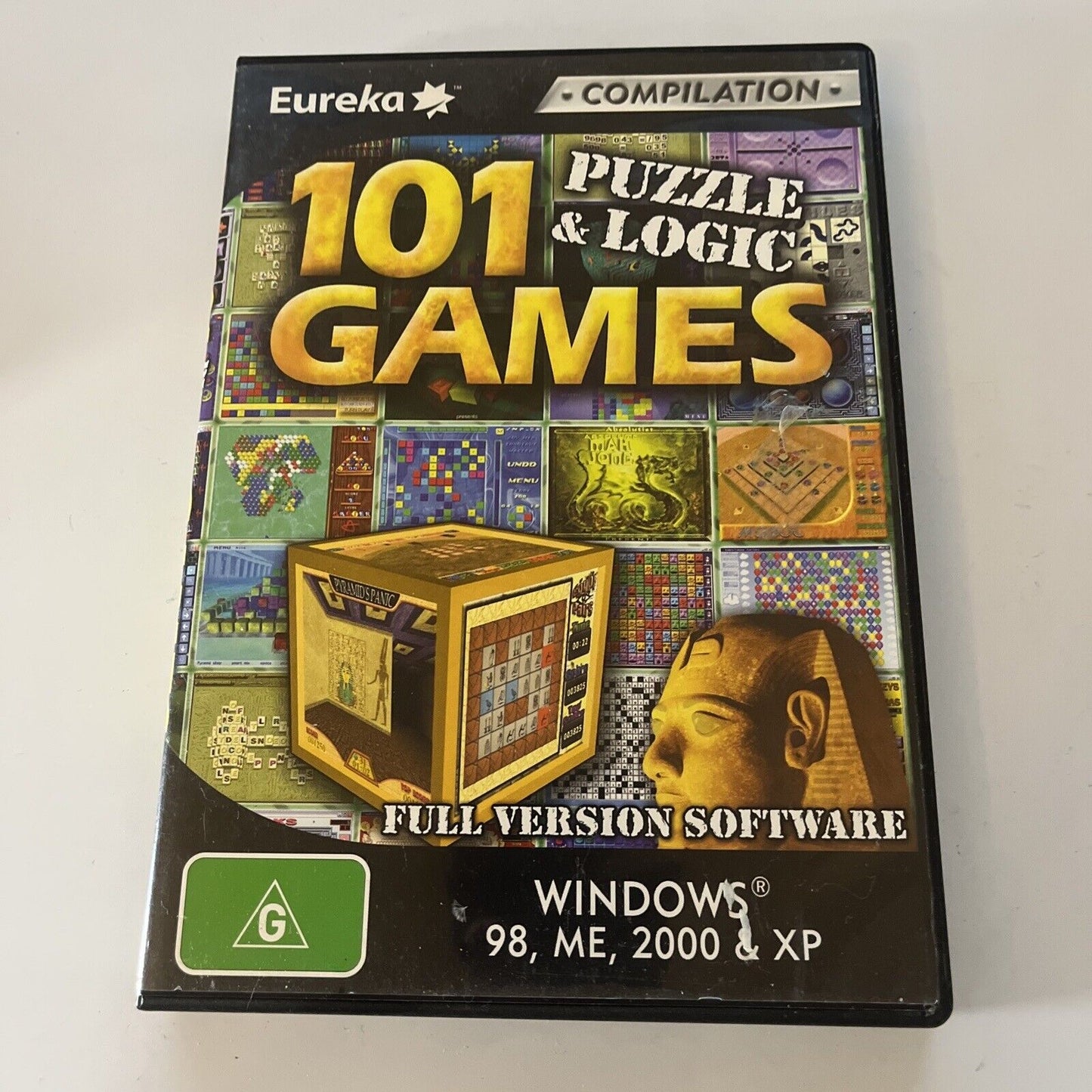 101 Puzzle & Logic Games Full Version Software PC CDROM