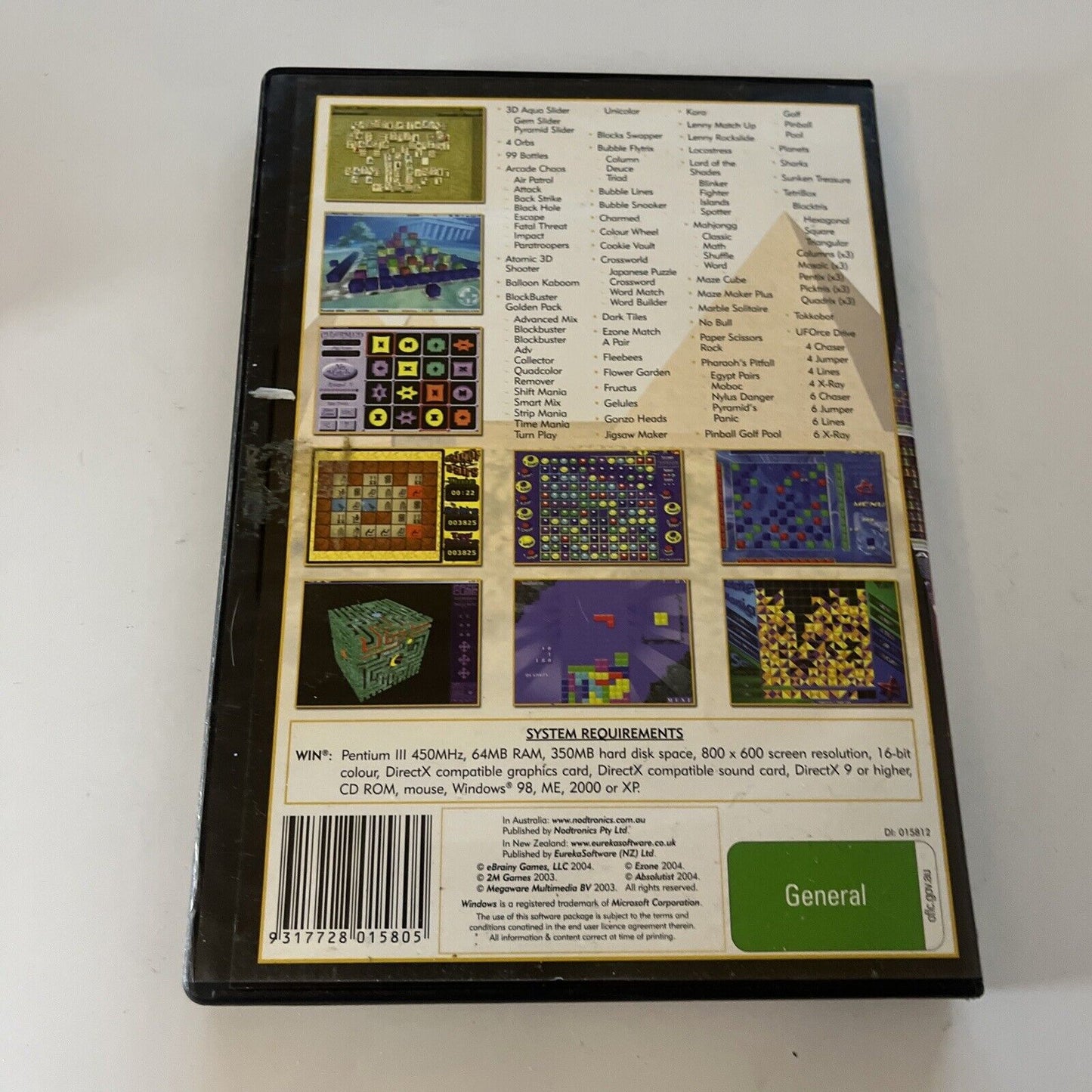 101 Puzzle & Logic Games Full Version Software PC CDROM