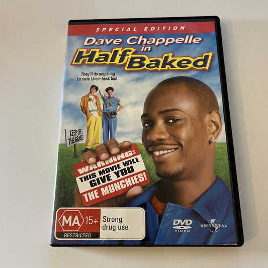 Half-Baked - Special Edition (DVD, 1998) Jim Breuer, Dave Chappelle Region 4