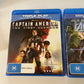 Captain America The First Avenger / Marvel's Avengers (Bluray, 4-Disc) Region B