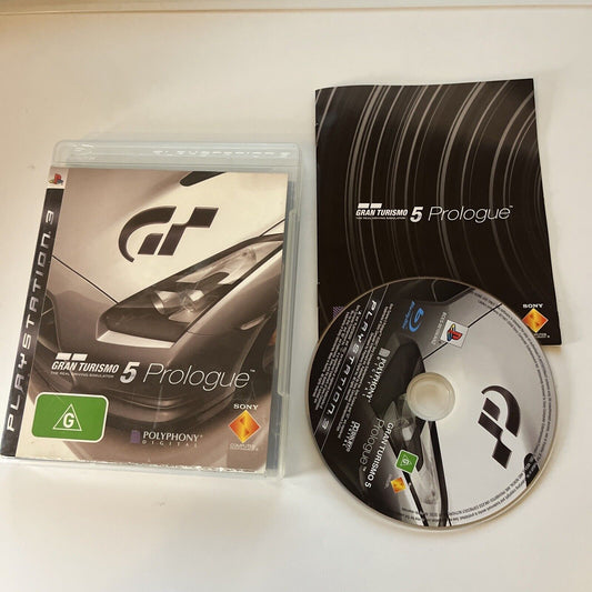 Gran Turismo 5 Prologue Sony Playstation 3 PS3 With Manual