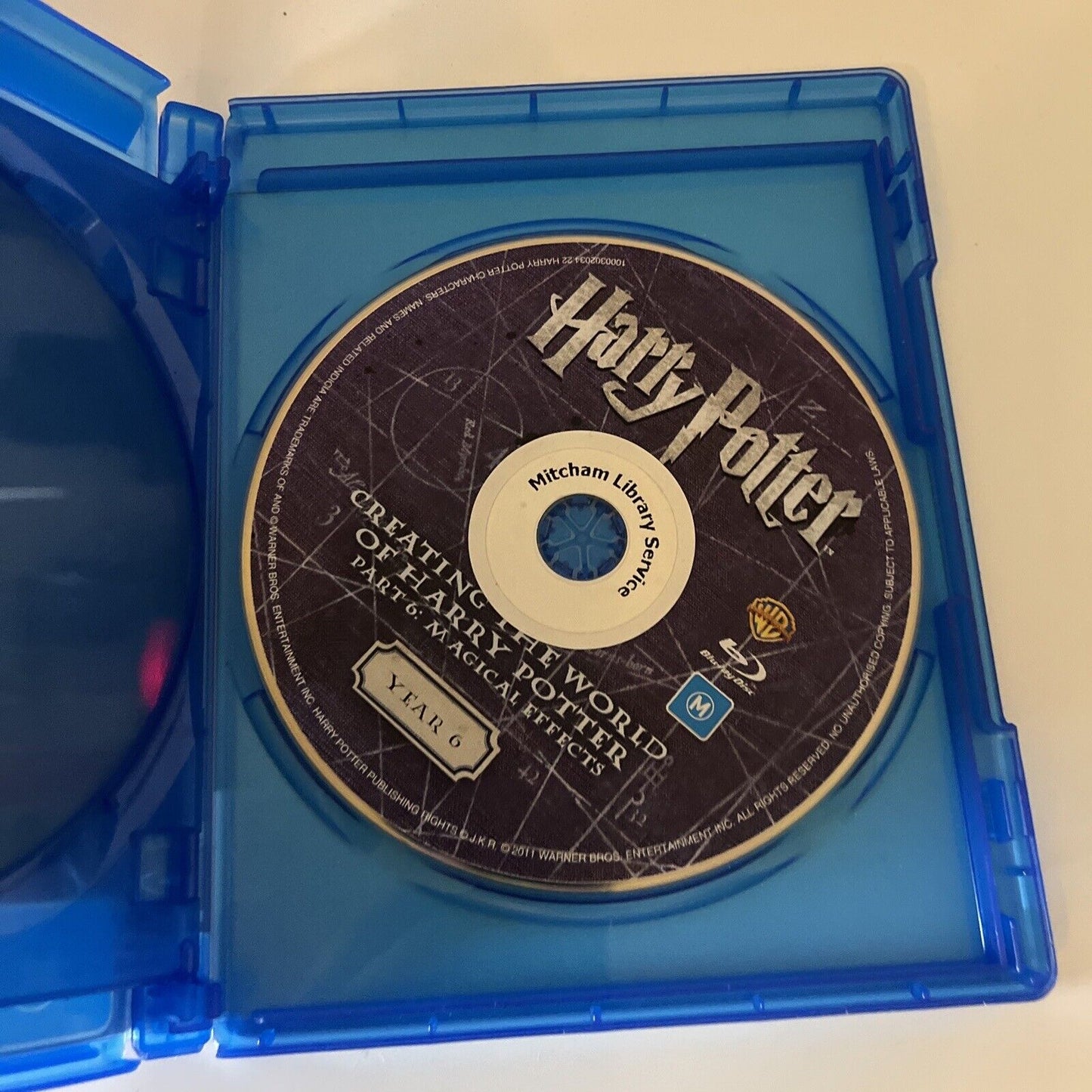 Harry Potter 5x Blu-ray Movies Region B