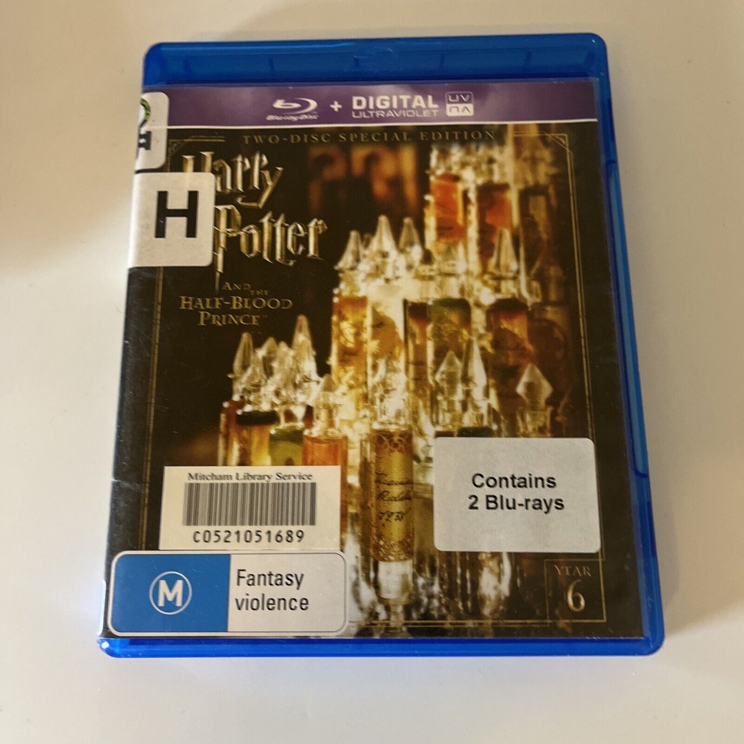 Harry Potter 5x Blu-ray Movies Region B