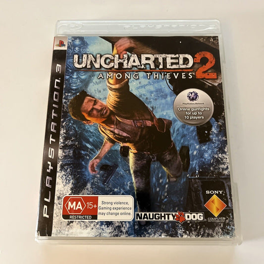 Uncharted 2 Among Thieves Sony Playstation 3 Video Game PS3