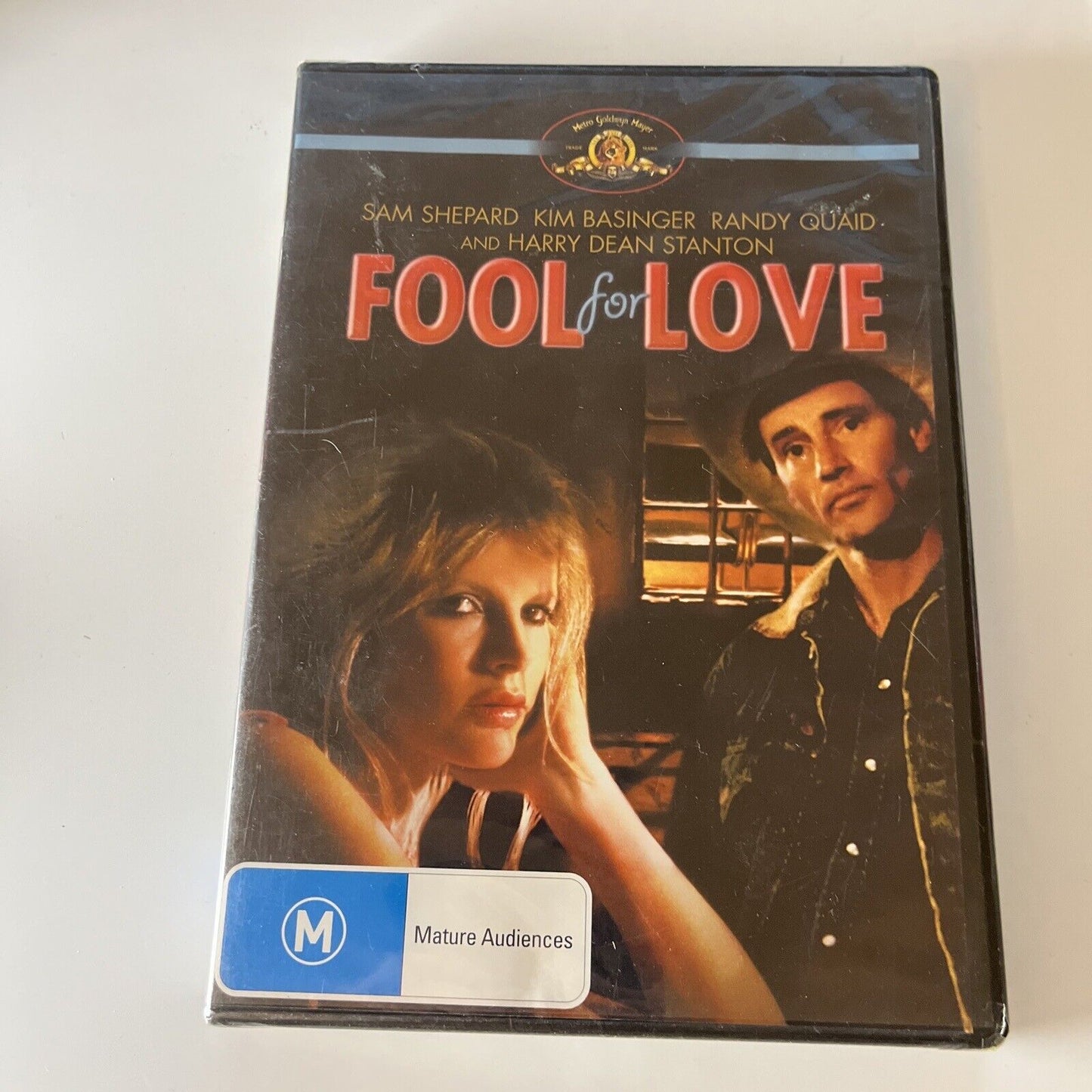 Fool For Love (DVD, 1986) Sam Shepard, Kim Basinger *New Sealed* All Regions