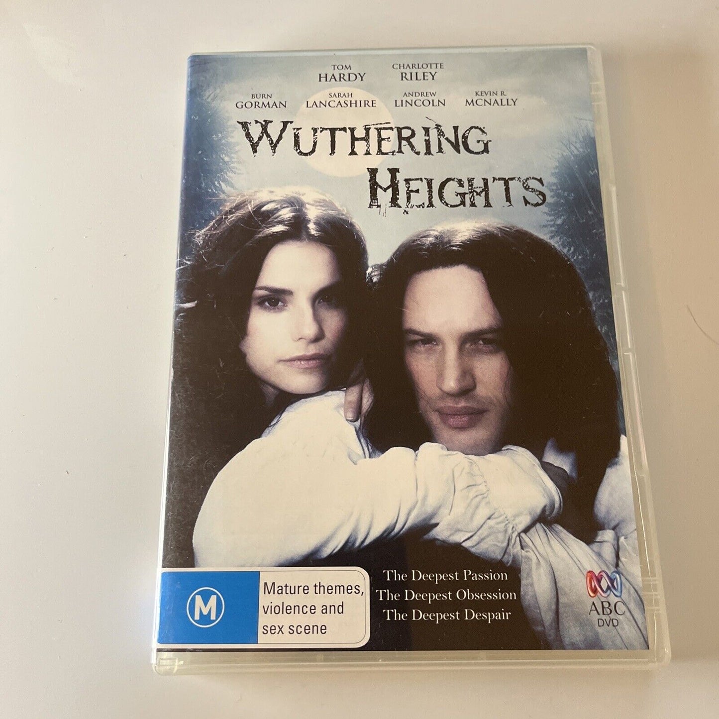 Wuthering Heights (DVD, 2009) Tom Hardy, Charlotte Riley NEW Region 4