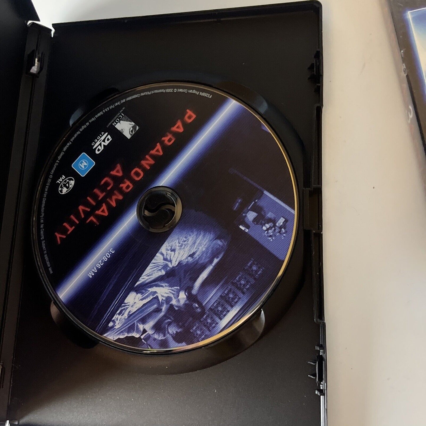 Paranormal Activity 1 & 3 (DVD, 2011, 2-Disc) Bailey Michelle Brown Region 4