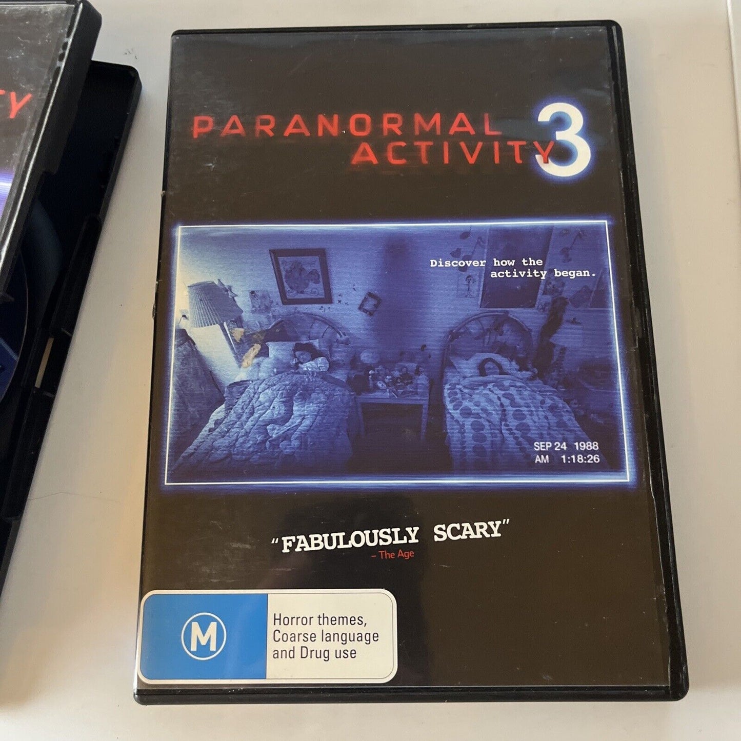 Paranormal Activity 1 & 3 (DVD, 2011, 2-Disc) Bailey Michelle Brown Region 4
