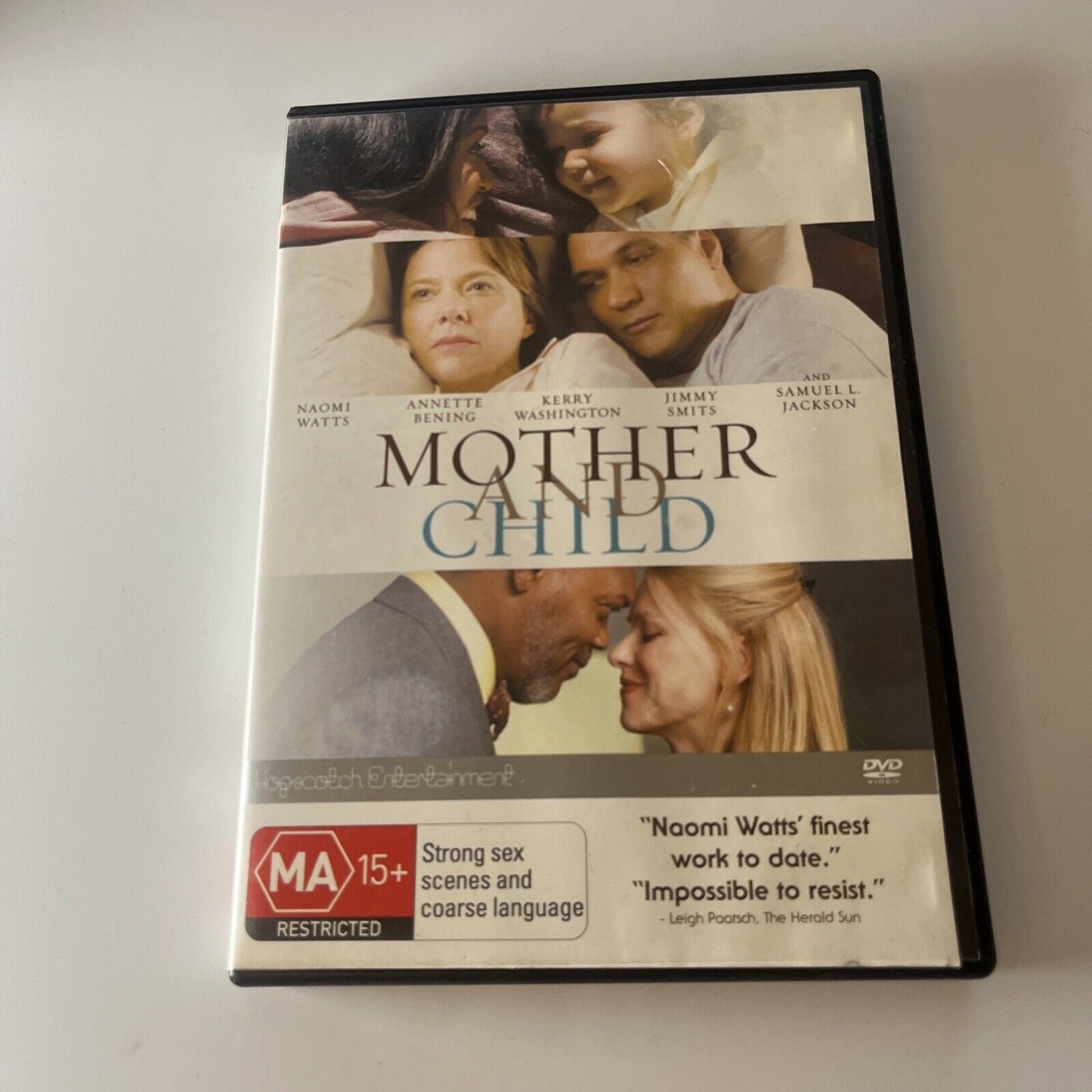 Mother And Child (DVD, 2009) Samuel L. Jackson, Annette Bening Region 4