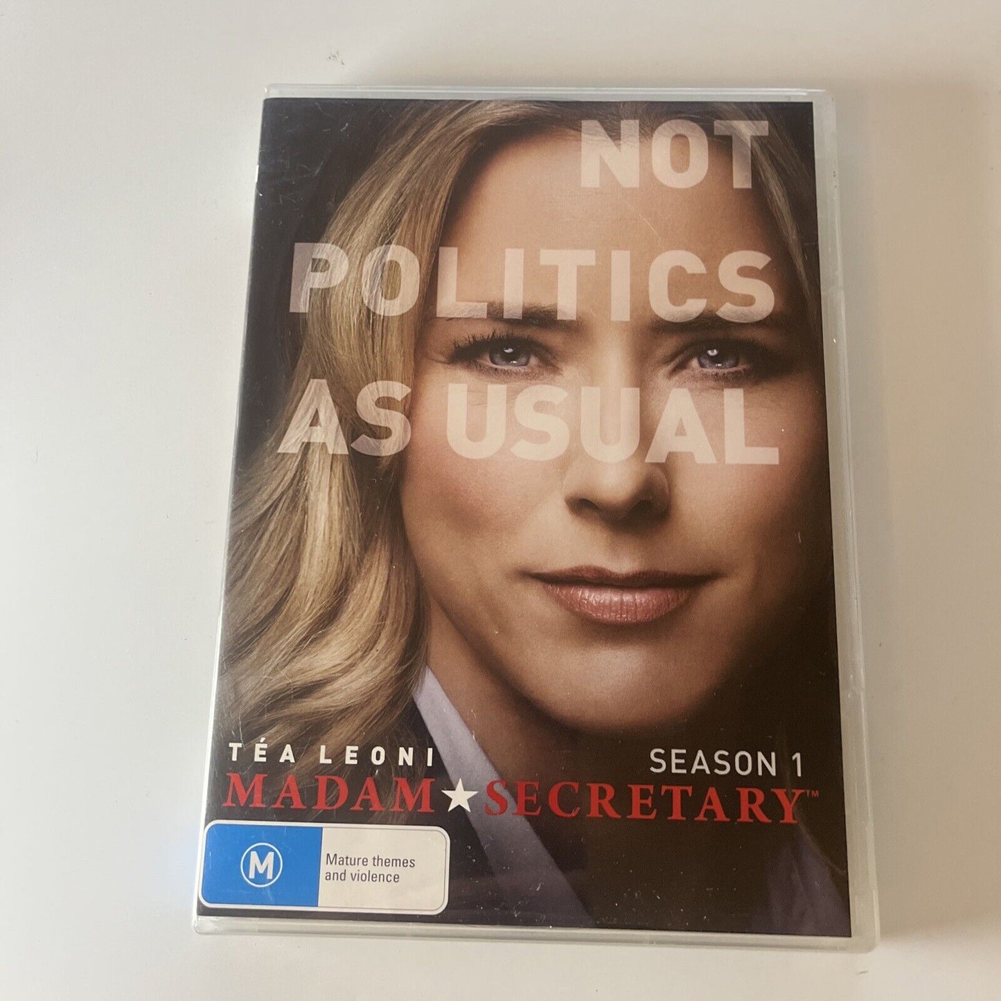 Madam Secretary : Season 1 (DVD, 2014, 6-Disc) Téa Leoni Region 4