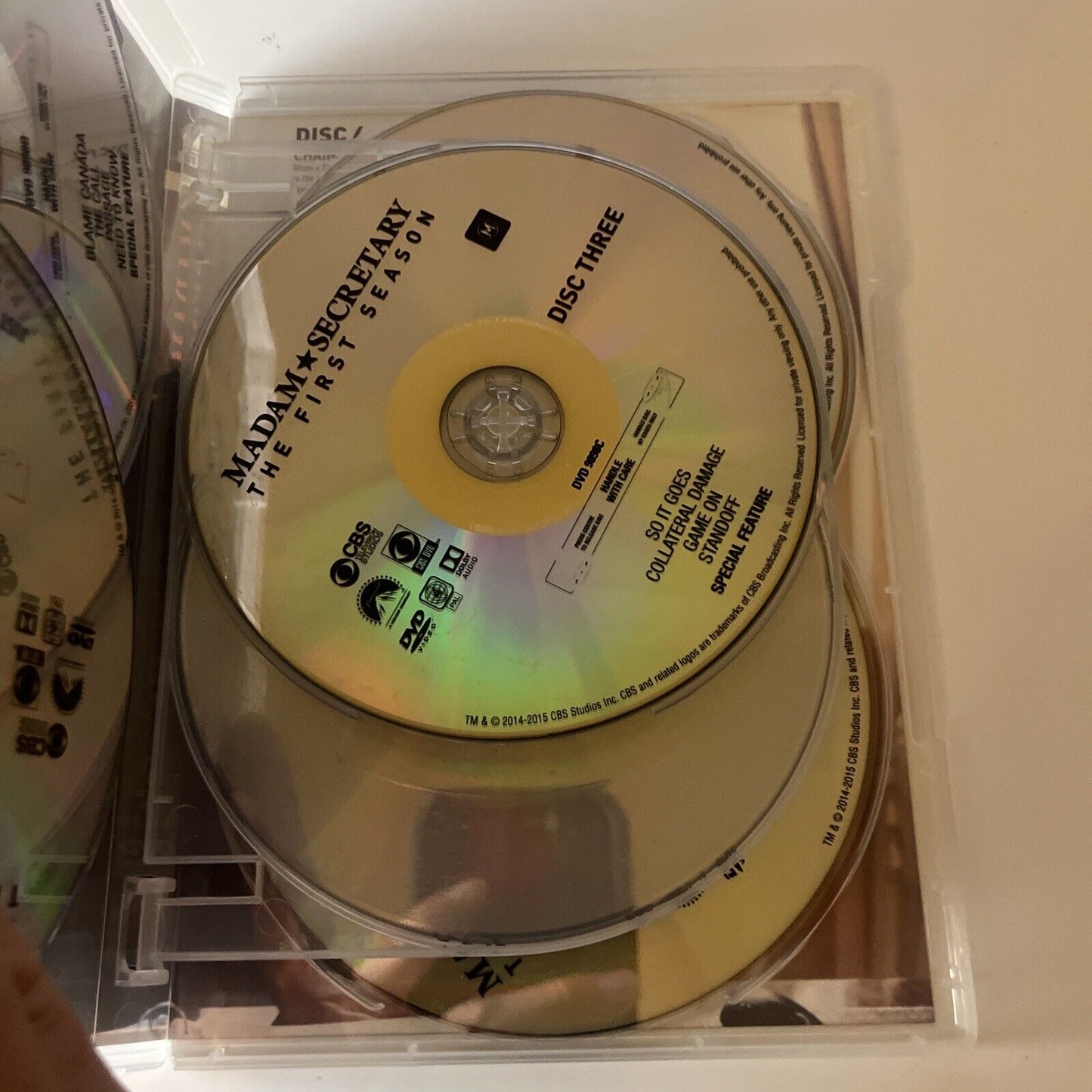 Madam Secretary : Season 1 (DVD, 2014, 6-Disc) Téa Leoni Region 4