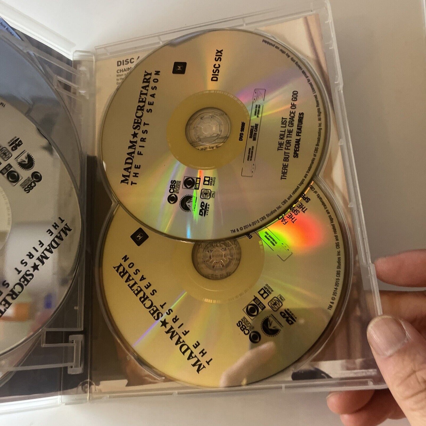 Madam Secretary : Season 1 (DVD, 2014, 6-Disc) Téa Leoni Region 4