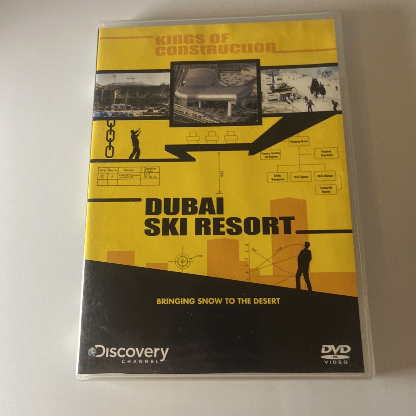 Kings Of Construction: Dubai Ski Resort (DVD, 2009) Region 2