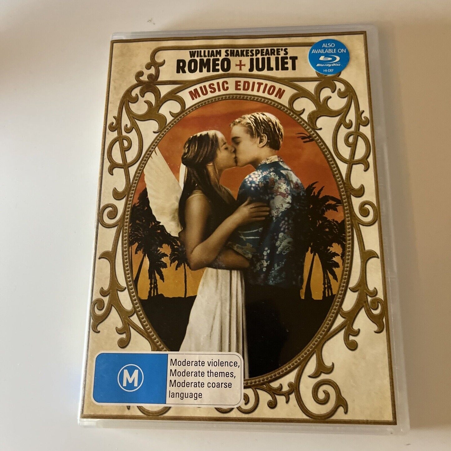 Romeo And Juliet - Music Edition (DVD, 1996) Leonardo DiCaprio NEW Region 4