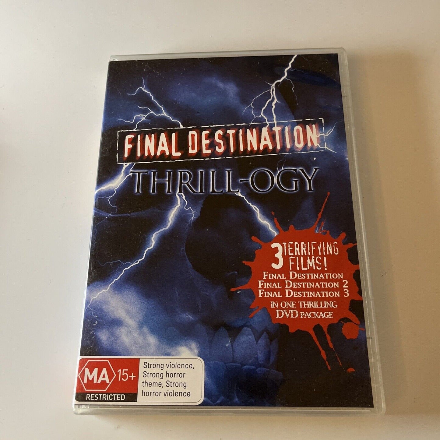 Final Destination 1,2,3 Thrill-ogy Pack (DVD, 3-Disc) Region 4