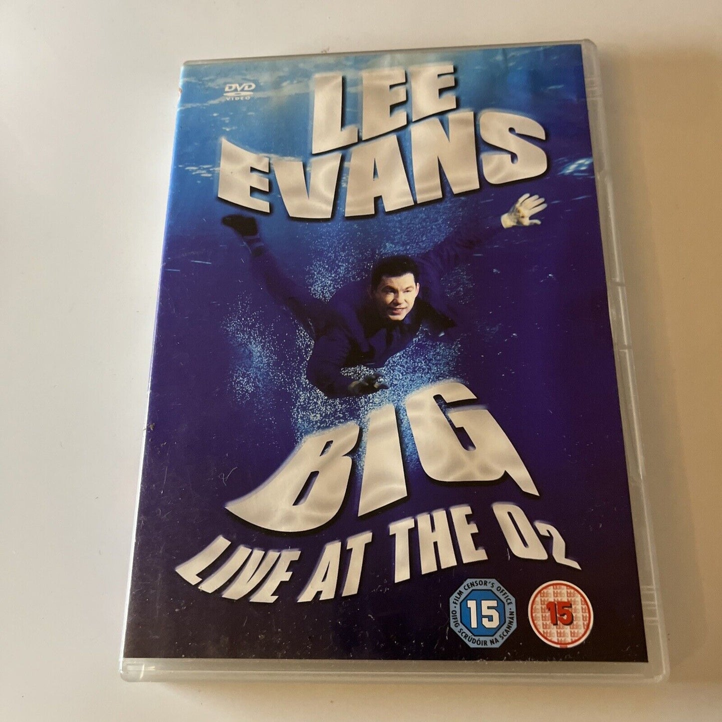 Lee Evans Big Live At The O2 (DVD, 2008) Region 4 &2