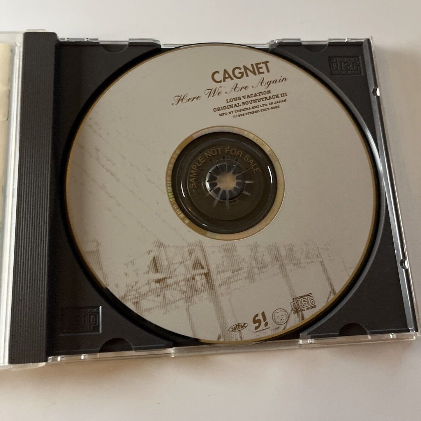 Cagney - Here We Go Again - Long Vacation Original Soundtrack (CD, 1996) Promo