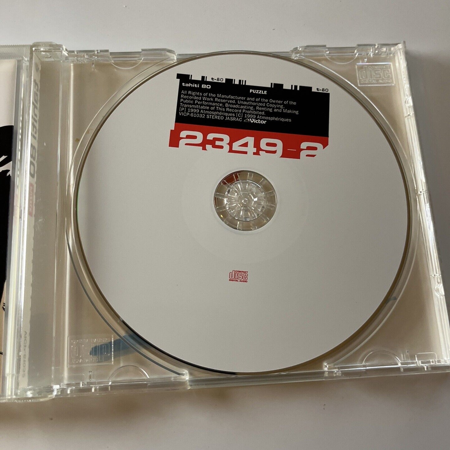 Puzzle by Tahiti 80 (CD, 2000) Obi Japan Vicp-61032