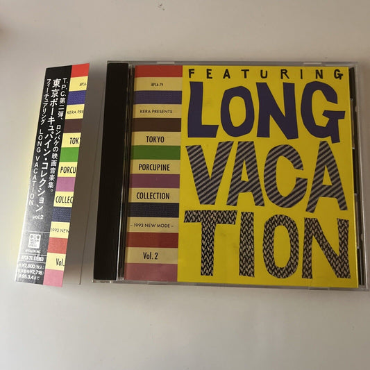 Tokyo Porcupine Collection Vol 2: Featuring Long Vacation (CD, 1995) Obi Apca-79